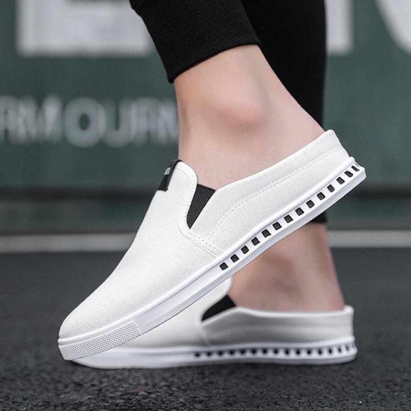 Trendy men's canvas casual shoes