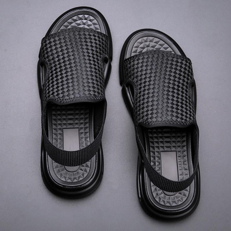 Trendy thick-soled air cushion soft-soled non-slip casual beach breathable outdoor personality sandals