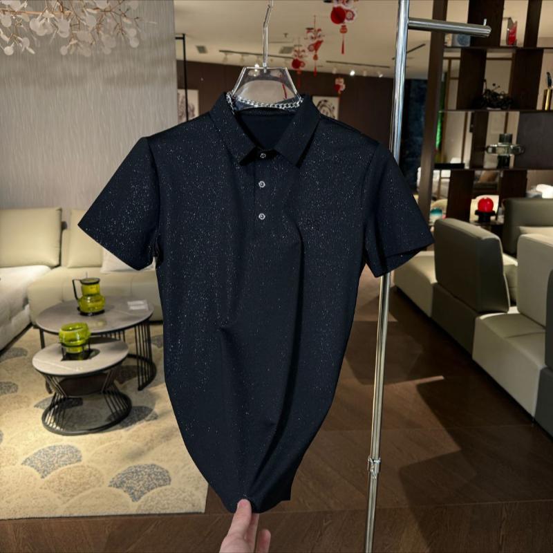 Fashionable Men's Stretch Versatile Gypsophila Polo Shirt