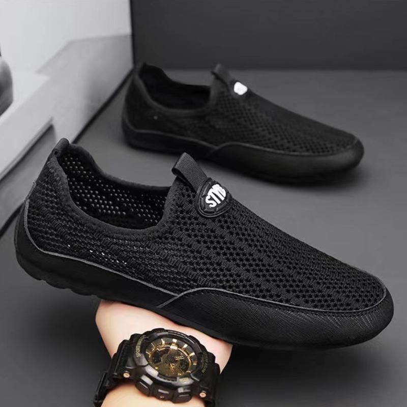 Summer men's hollow mesh breathable shoes