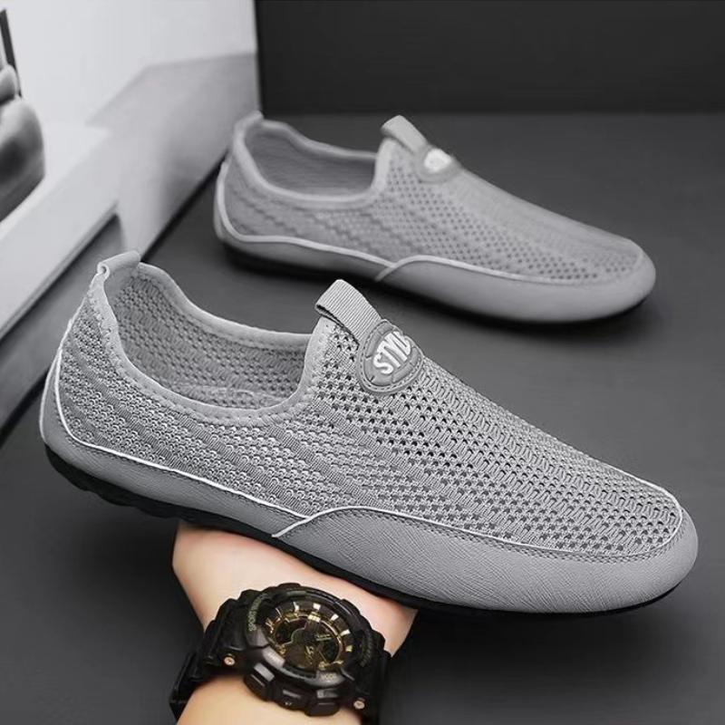 Summer men's hollow mesh breathable shoes